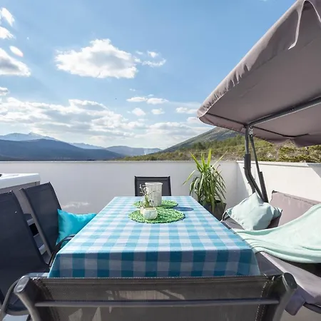 Stars Hill With Heating Pool And Jacuzzi - Makarska Villa Slivno (Split-Dalmatia)