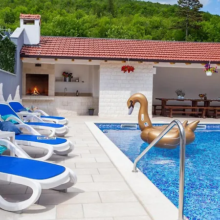 Stars Hill With Heating Pool And Jacuzzi - Makarska Villa *